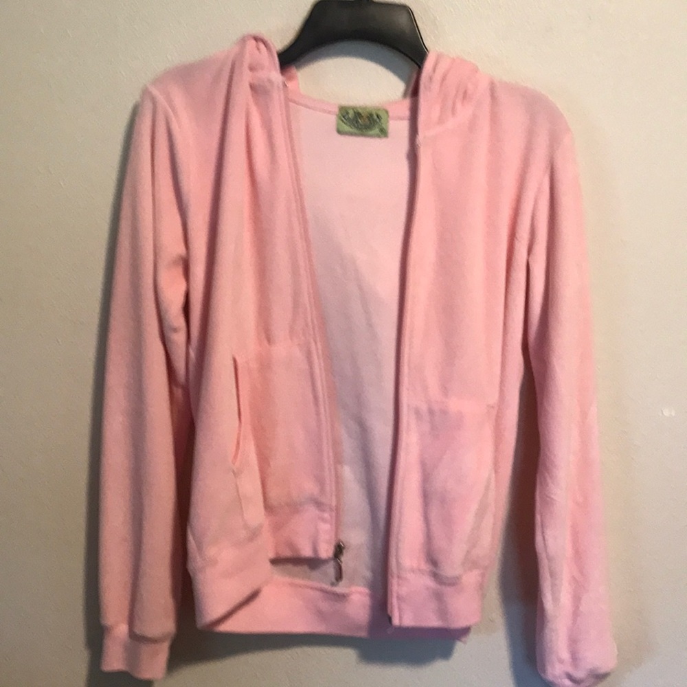 Pink Velvet Track suit